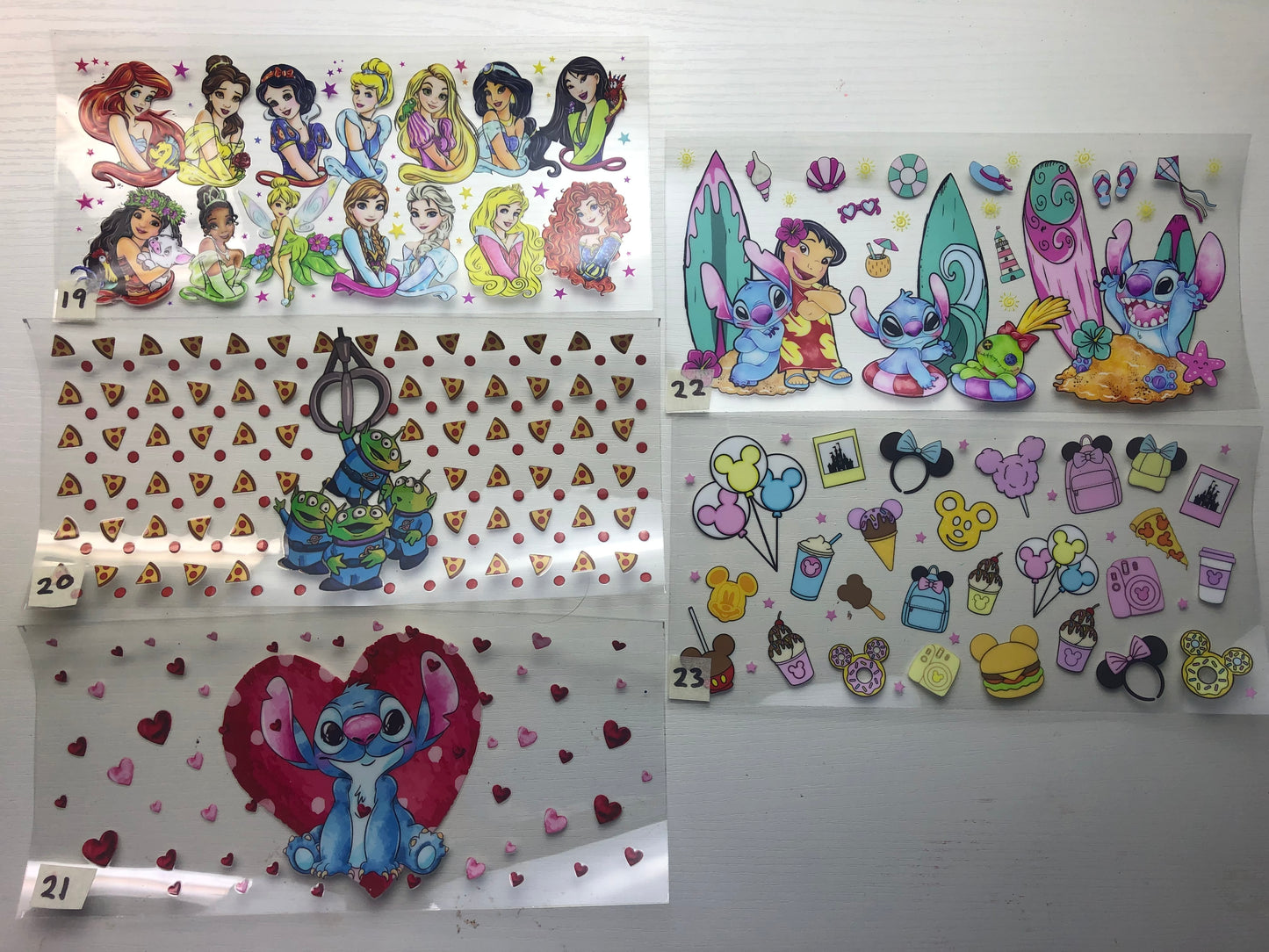 UVDTF Disney Wraps